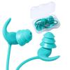 1 Pair Silicone Corded Ear Plug Waterproof Waterproof Earplug Safe Swimming Earplugs  Adults Kids
