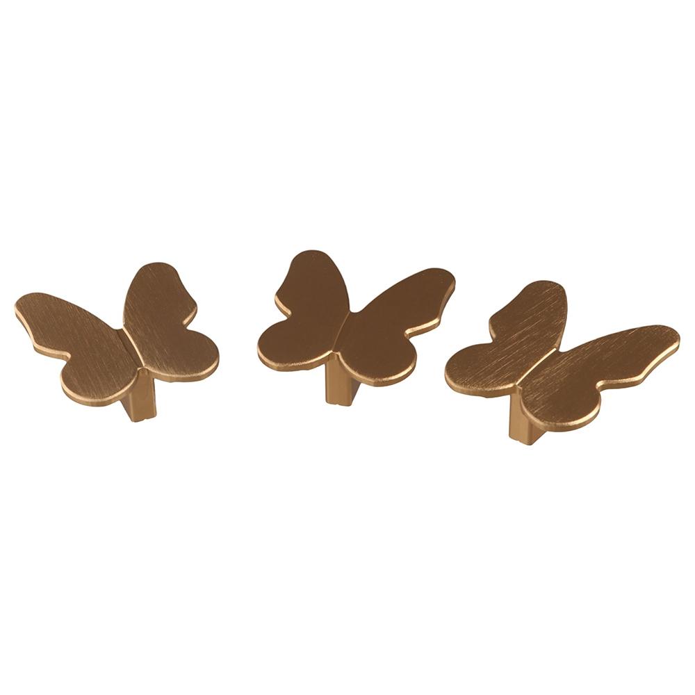 Furniture Hardware Butterfly Shape Door Pulls Cabinet Drawer Cabinet Door Handle Dresser