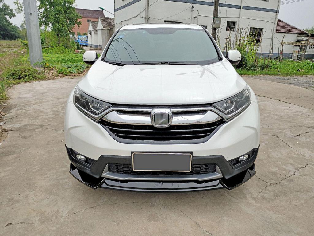 Модифицированный передний бампер-губа для Honda CRV Haoying 2017-20: Защитная решетка бампера, Задние накладки-жалюзи на спойлер.