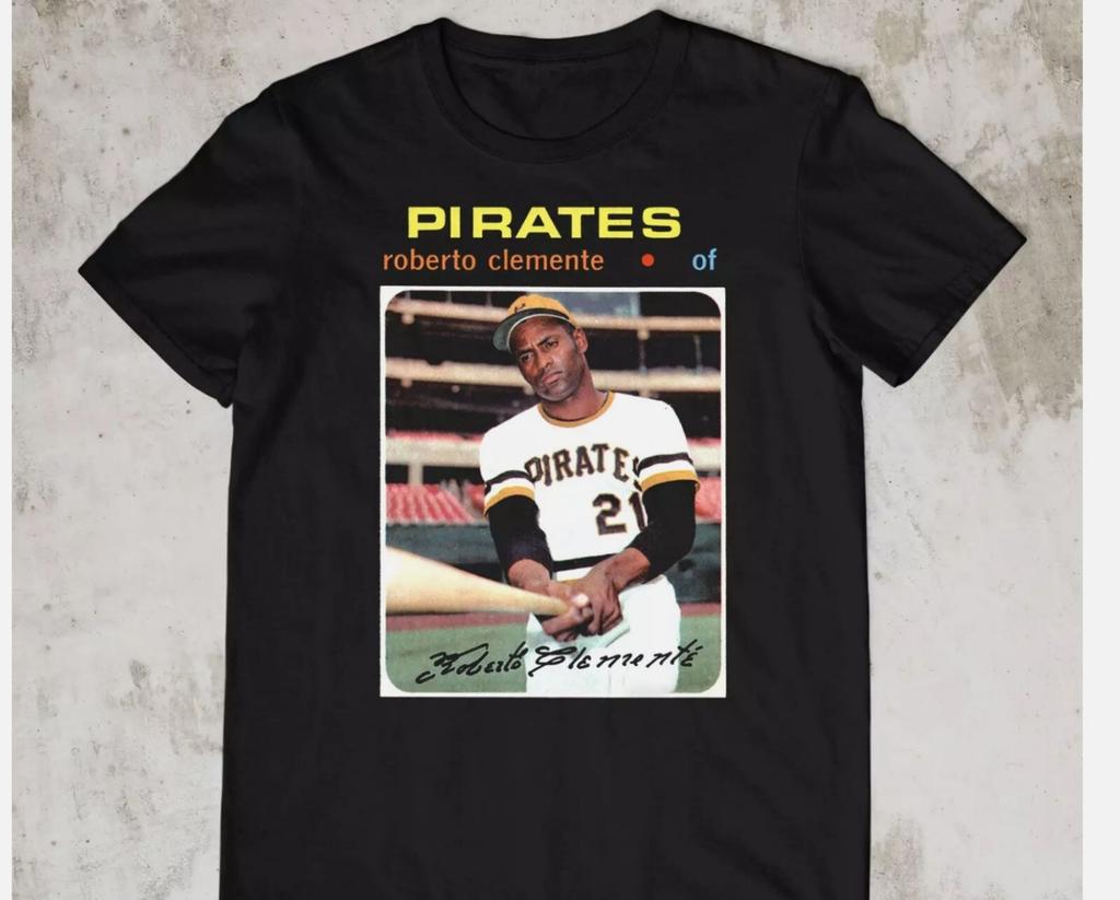 Roberto Clemente Men T-shirt Black Unisex S to 5XL Unisex T-Shirt