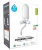 Dafi instantaneous water heater with white tap 5.5 kW, above the sink