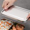 Ланч-бокс из нержавеющей стали, штабелируемый контейнер для бенто для супа, салата, остатков еды, портативный многоразовый контейнер для приготовления еды для дома, работы, путешествий, улицы