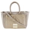 SEE BY CHLOE Nelly Handbag 2WAYShoulder Beige Leather Women Used