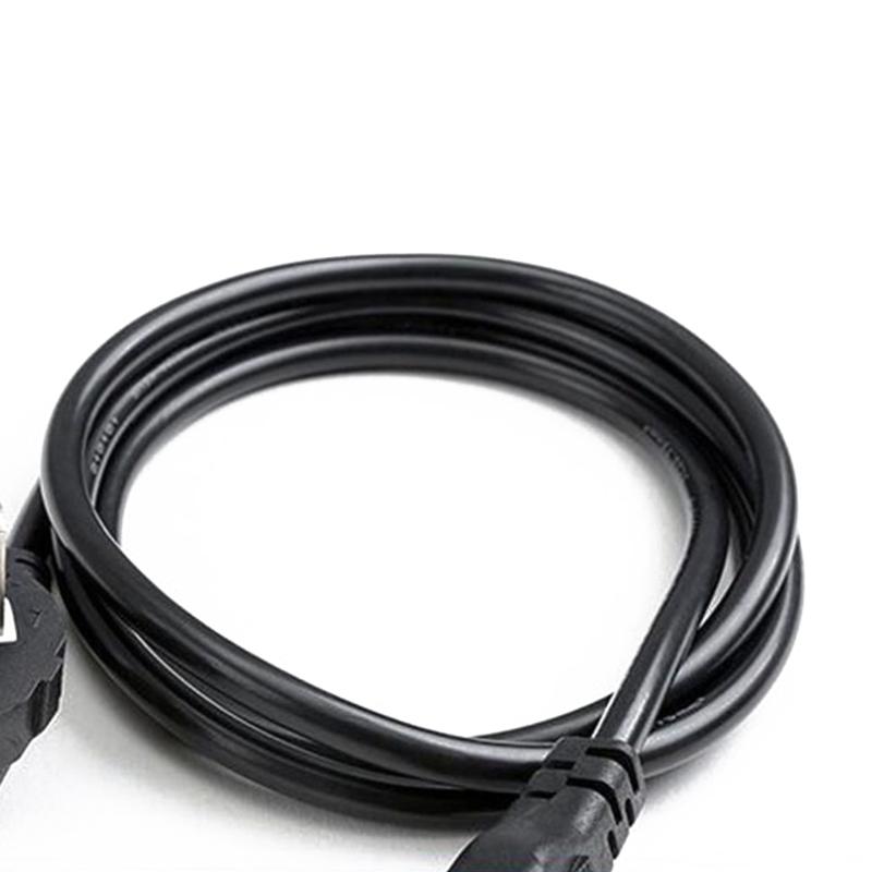Power Cable Cord with 3Pin Prong Cloverleaf Connectior for Laptop Notebook Scanner Printer Power Supply 1.2m 4ft