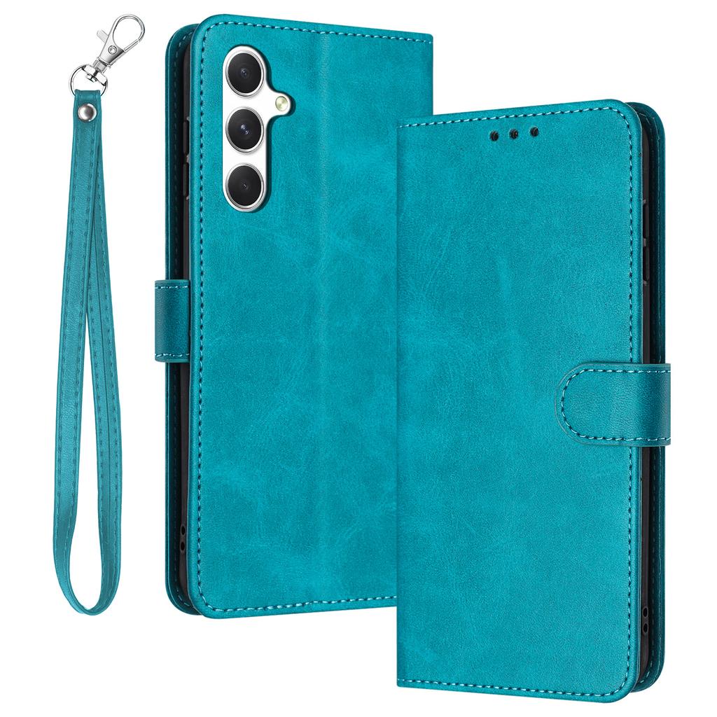 For Samsung Galaxy A55 5G Cell Phone Cover   Calf Texture Stand Phone Case Wallet