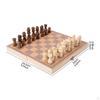 Шахматный набор настольные игры портативный дорожный футляр складная игра для начинающих для взрослых пикники