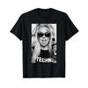 Blonde Techno Girl Rave Festival T Shirt Black Vintage Streetwear Casual Unisex Fashion Comfortable Versatile Homme