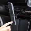 For BMW X1 IX1 U11 -2025 ABS Black Car Central Control Mobile Phone Holder GPS Navigation Bracket Interior Car Accessories