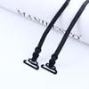 Accessories Solid Color Cross Adjustable Bra Belt Pectoral Girdle Bra Straps Shoulder Straps