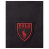 Polo Ralph Lauren Съемный регулируемый плечевой ремень Верхняя застежка-молния Иконичная нашивка с пони Ткань Сумка для телефона Мужские сумки Черный MAPOBGS07120015