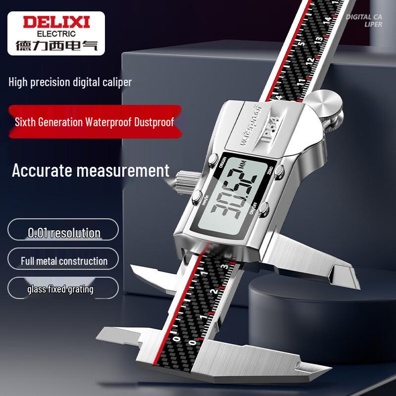 DELIXI ELECTRIC Цифровой штангенциркуль высокой точности