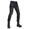 Men Women Motorcycle Protective Pants Anti-Fall Off-Road Riding Gear Elastic Slim Fit Casual Seasonal Cycling Trousers