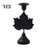 Aged Texture Candle Holder Vintage Metal Holder, Romantic Candlestick Dinner Table Centerpiece, Retro Decorative Stand Decor for Wedding Party