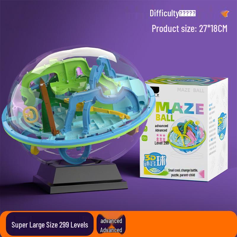 Kids' 3D Maze Puzzle Ball: Enhance Logic & Concentration
