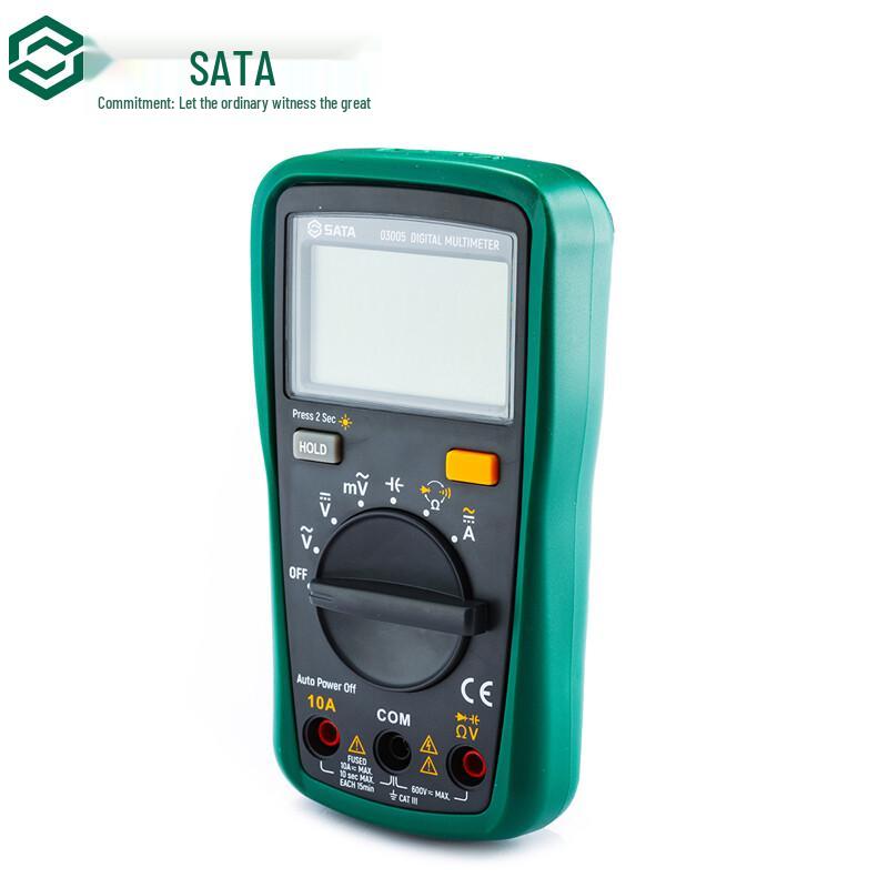 SATA 03005 Цифровой мультиметр карманного размера