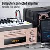 Аудиокабель 3,5 мм на 2RCA Двунаправленный для передачи звука с ноутбуков и телефонов на усилители Кабель 30 см