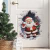 Christmas Atmosphere Decor Stickers - Christmas Tree Wall Decals for Living Room, Bedroom, Balcony, and More