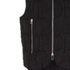 EMPORIO ARMANI Vests Men's Black Stand Collar Moderate Other 6R1BN81-NZKZ1-0999