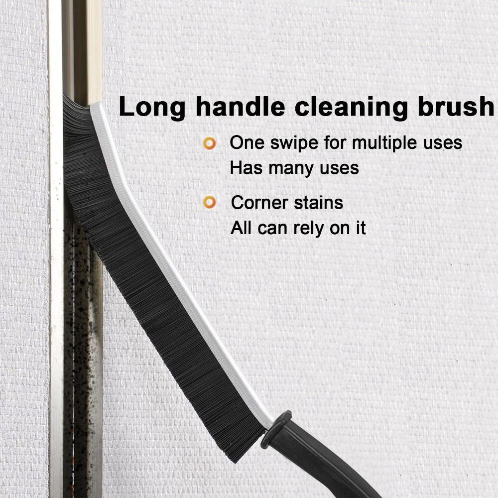 Щетка для чистки щелей с жесткой щетиной Инструмент для глубокой очистки зазоров Очиститель пазов направляющих Дом