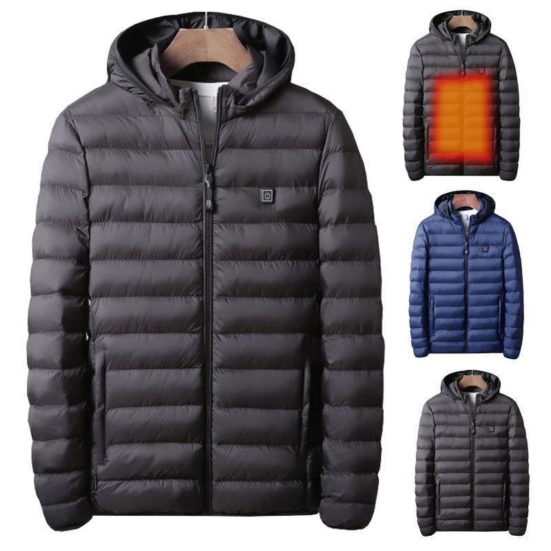 Usb Electric Heated Coat Jacket For Men With Soft And Comfortable Thermal Warmth
