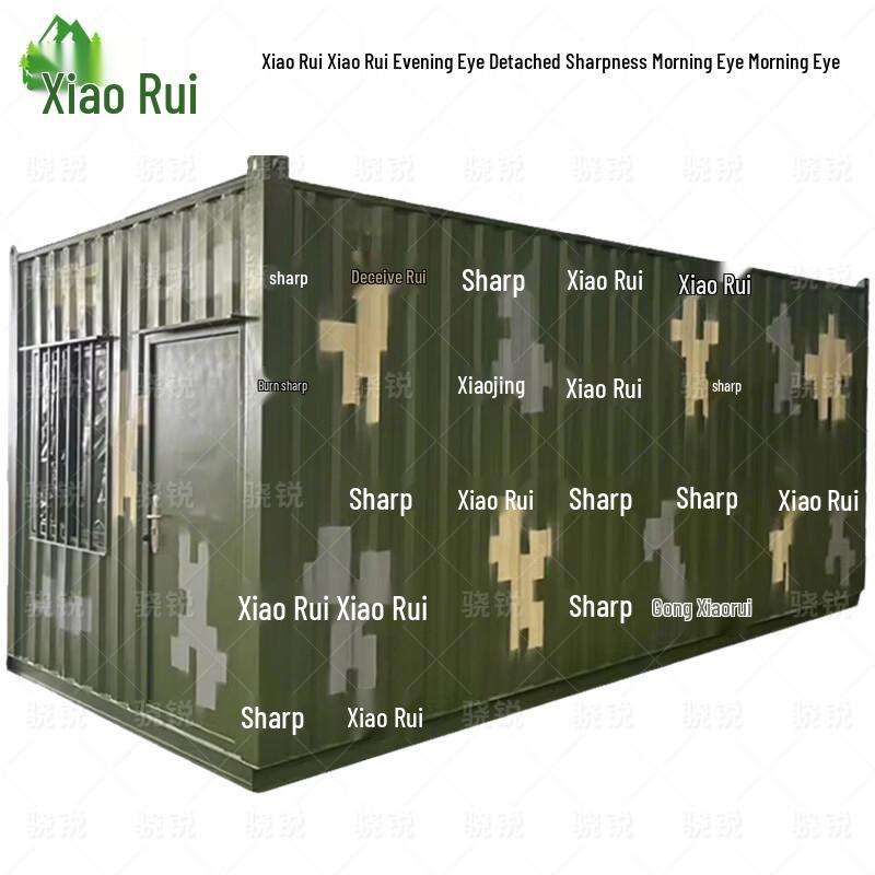 Camouflage Multi-purpose Mobile Container House
