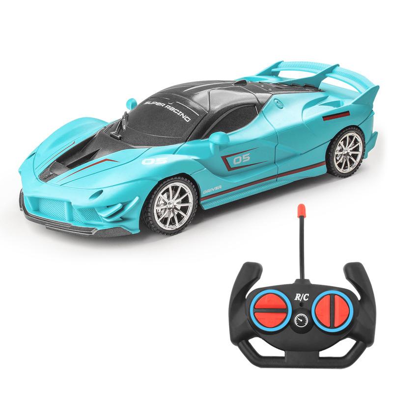 1:18 Радиоуправляемая машина 2.4G Высокоскоростная Машина для гонок с дистанционным управлением Со светом Дрифтовая гоночная модель автомобиля Детский рождественский подарок Детская игрушка
