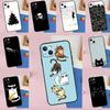 Чехол для мобильного телефона Apple IPhone15, чехол для мобильного телефона с забавным котом, окрашенный противоударный чехол для мобильного телефона Huawei.