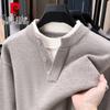 Pierre Cardin Мужской повседневный свитер с круглым вырезом