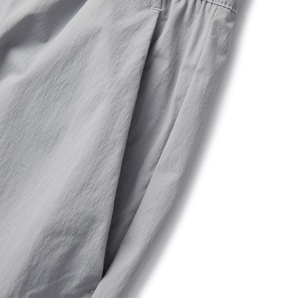 Li Ning Серия Уэйда Повседневные Простые Однотонные Прямые Свободные Трикотажные Спортивные Брюки Мужские брюки Геологический-Серый AKXV017-2