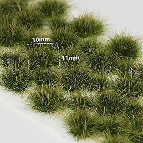 10mm Grass Model Grass for Dioramas, Scenery Collection, Building Models, Decorations, Landscapes, Miniature Gardens, Railway Models, Dioramas
