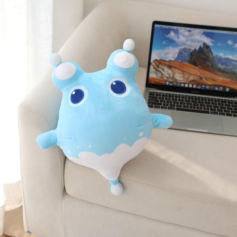 Simulation Drop Water Plush Toy Cute Cartoon Girl Sofa Cushion With Doll Gift