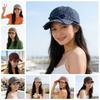 Sunscreen Leopard Print Bow Baseball Cap Sunshade American Style Casquette  Cool Girls