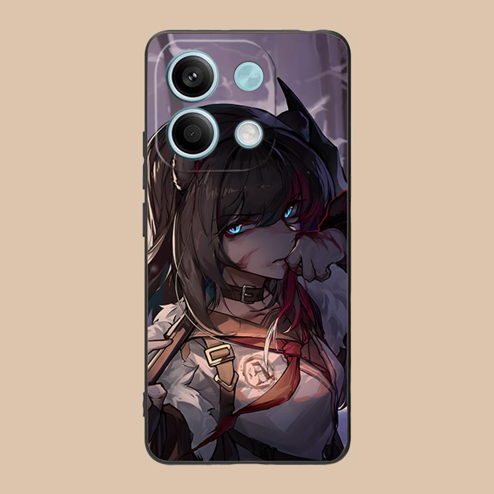Arknights Zima Матовый ТПУ Чехол для Мобильного Телефона для POCO F8 F7 F6 F5 F4 F3 F2 Pro GT C75 C71 C65 C61 C40 Pro Ultra Цветной Чехол