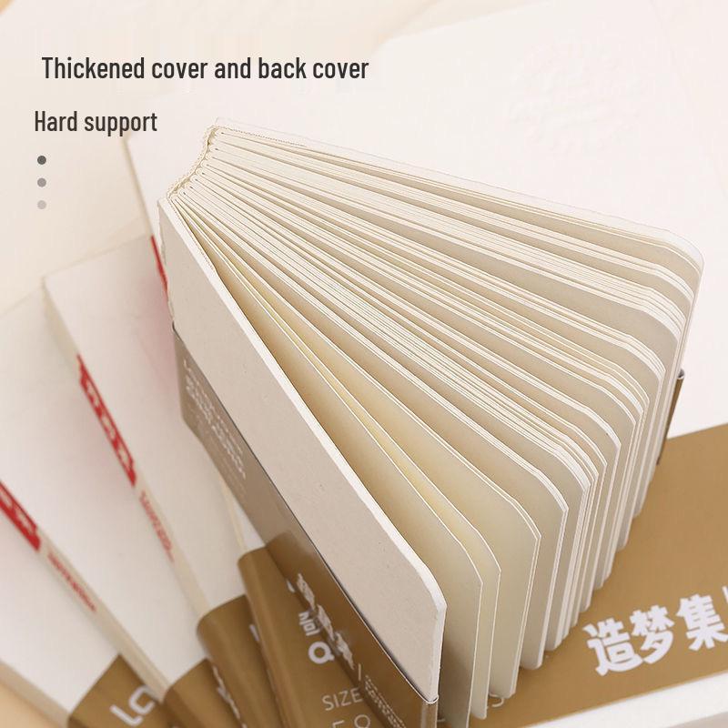 Синий Скетчбук с фруктами: Замечательный дневник для рисования акварелью и ручкой своими руками из уплотненного картона