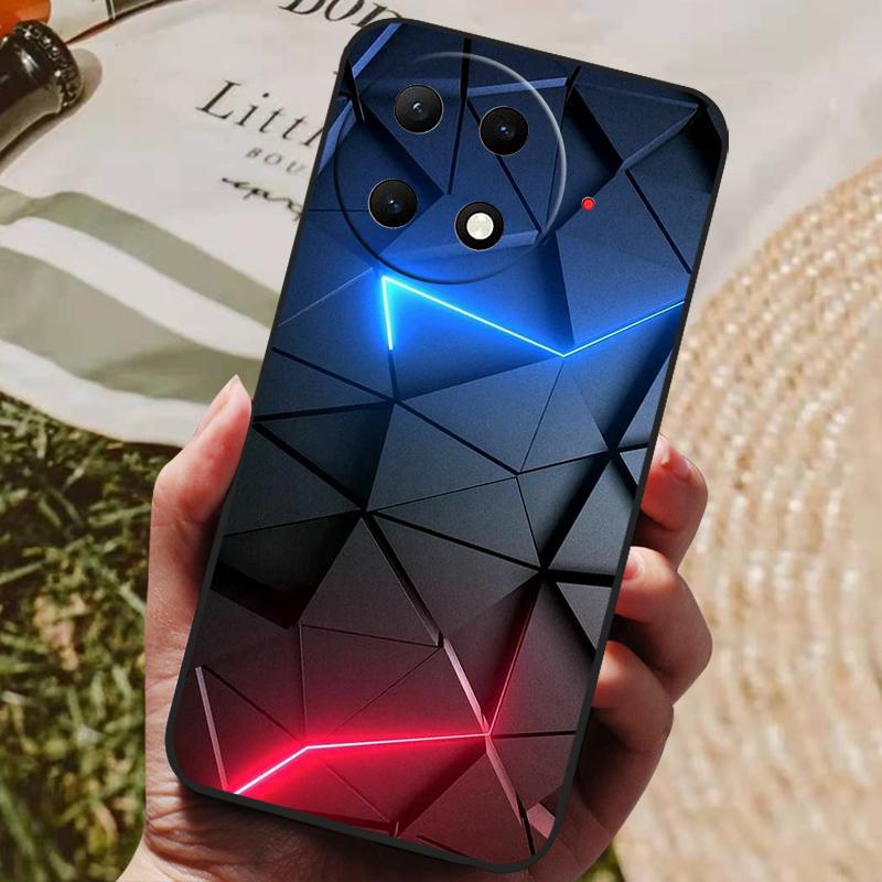 Для чехла Tecno Camon 30S Pro Мягкая силиконовая крышка Черный бампер ТПУ Для чехла Tecno Camon 30 4G / 30S 30 Pro 5G Чехол Funda Чехлы для телефонов