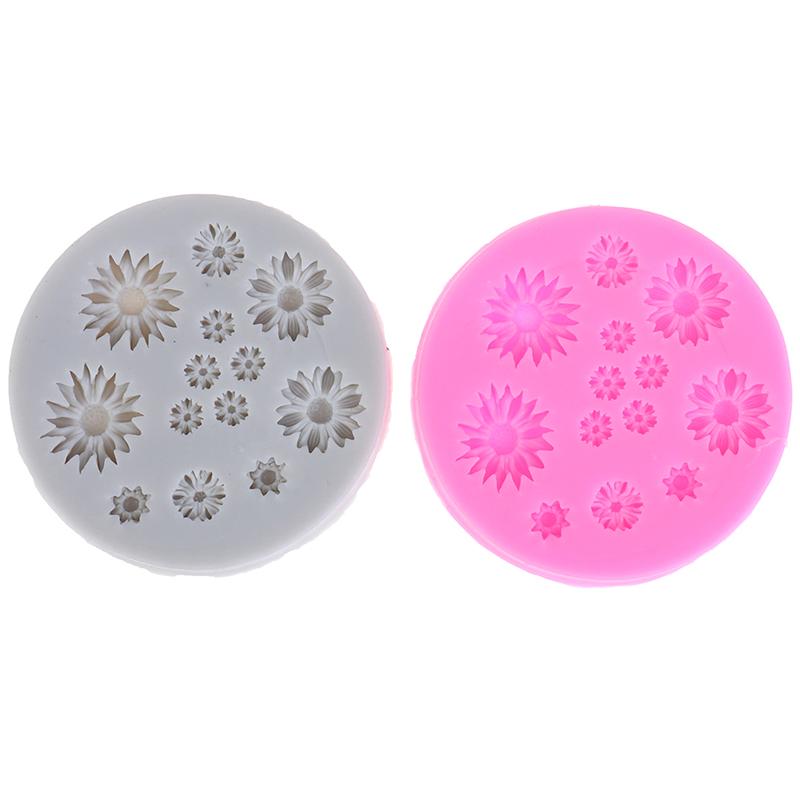 Силиконовые формы для ромашек, силиконовые формы для тортов в форме цветов, инструменты для свадебных тортов, декор для тортов
