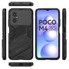 Чехол-накладка для Xiaomi Poco M4 5G Для Poco M4 5G Capas Задний бампер для телефона Подставка Противоударный держатель Чехол для Poco M4 5G Fundas