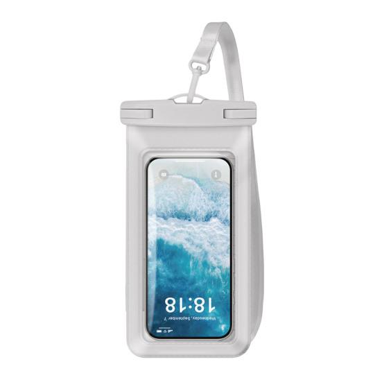 Waterproof Phone Pouch with Lanyard Touchscreen Clear Floating Cell Phone Dry Bag Case Protector Beach Kayak Cruise Travel