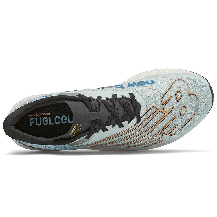 New Balance FuelCell RC Elite v2 Бледно-синие мужские кроссовки Темно-фиолетовые MRCELSV2