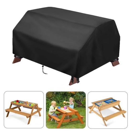 Покрывало для игрового стола для пикника Водонепроницаемое покрывало для стола с песком и водой Покрывало для стола для садовой мебели со шнурком для возраста 4-8 лет Игровой стол для улицы