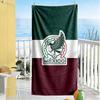 Mexico Logo Beach Towel Quick-Dry Soft Microfiber Comfortable Lightweight Perfect for Traveling Yoga Camping and Swimming