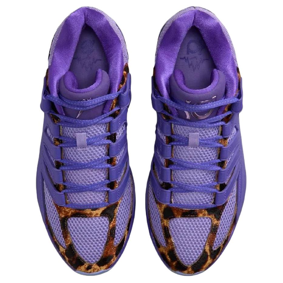 Кевин Дюрант x Nike KD 18 EP Гром и Власть Унисекс Кроссовки Фиолетовый Космический Фиолетовый Мультиколор IO7518-500