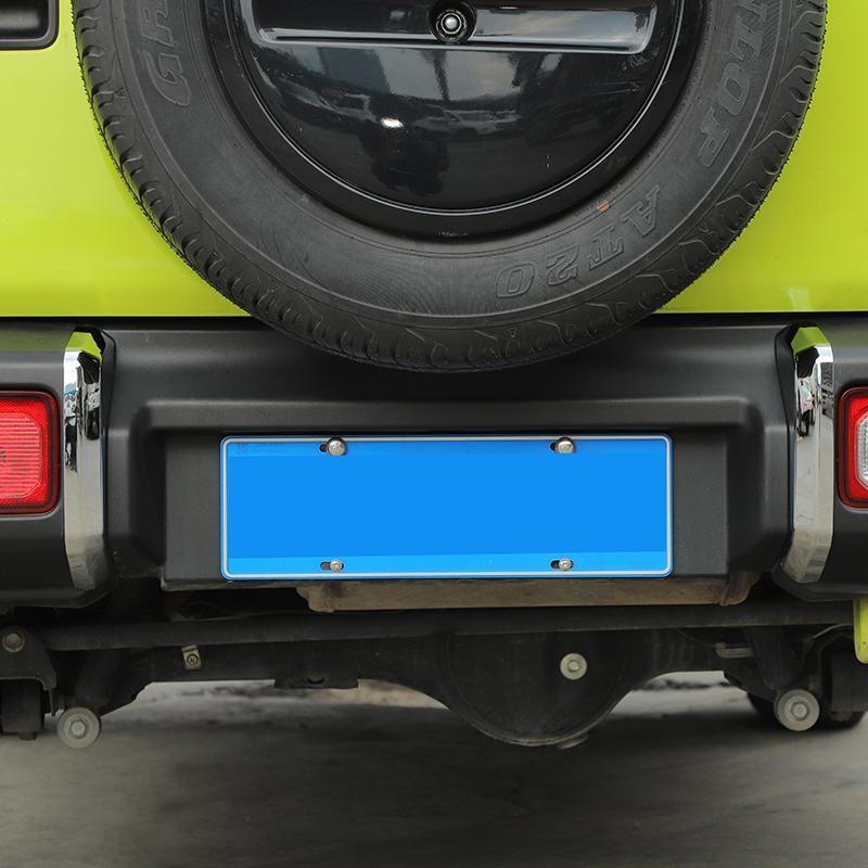 Украшение заднего бампера, наклейка, накладка для Suzuki Jimny 2019, внешние аксессуары для автомобиля