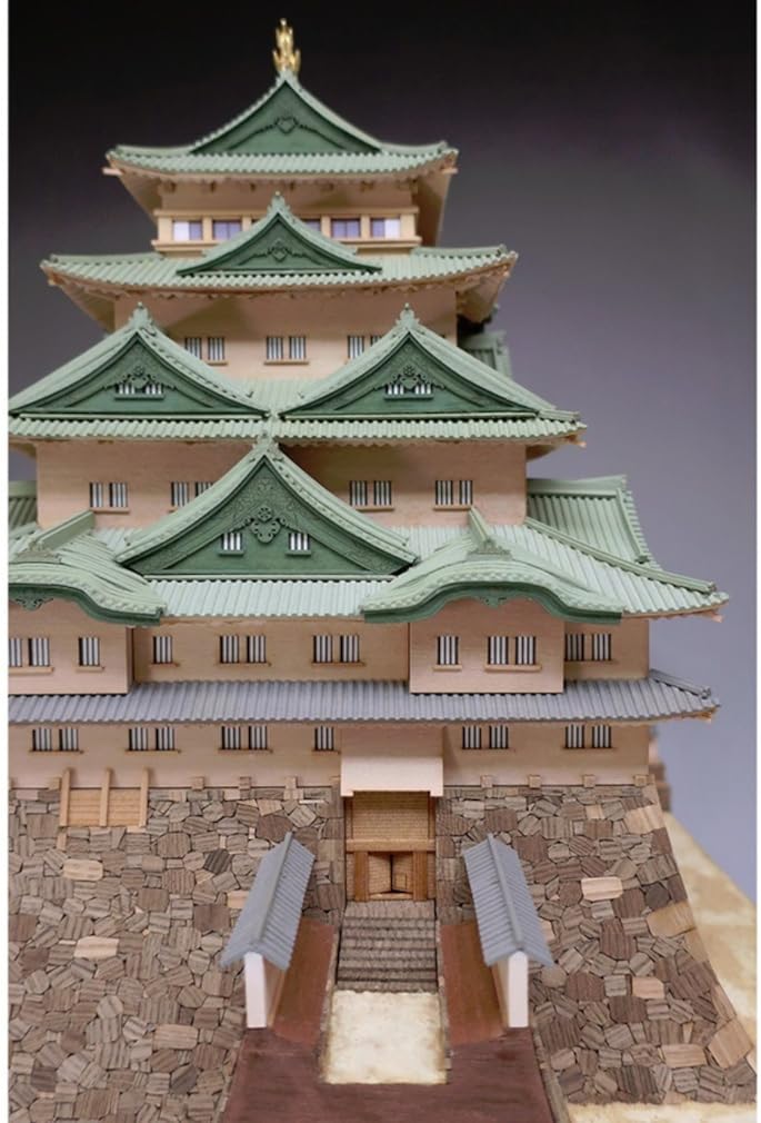 Woody Joe 1/150 Nagoya Castle Wooden Model Assembly Kit (Building)