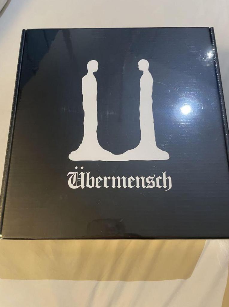 BIGBANG G-DRAGON Ubermensch POP-UP официальная бейсболка MD CAP небесно-голубая версия. Ограниченная выставка SEOUL ÜBERMENSCH Новинка