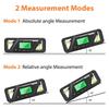 Magnetic Base Magnetic Goniometer Precision Digital Protractor  Woodworking Tools