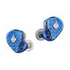 Hidizs High Performance Dual Magnetic Circuit Dynamic Driver Blue MS1-Galaxy In-Ear Monitor, (With Microphone)