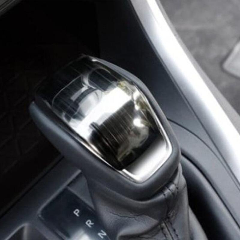 Наклейка из нержавеющей стали для Toyota RAV4, внутренняя центральная передняя накладка на рычаг переключения передач, рамка лампы, 1 шт.
