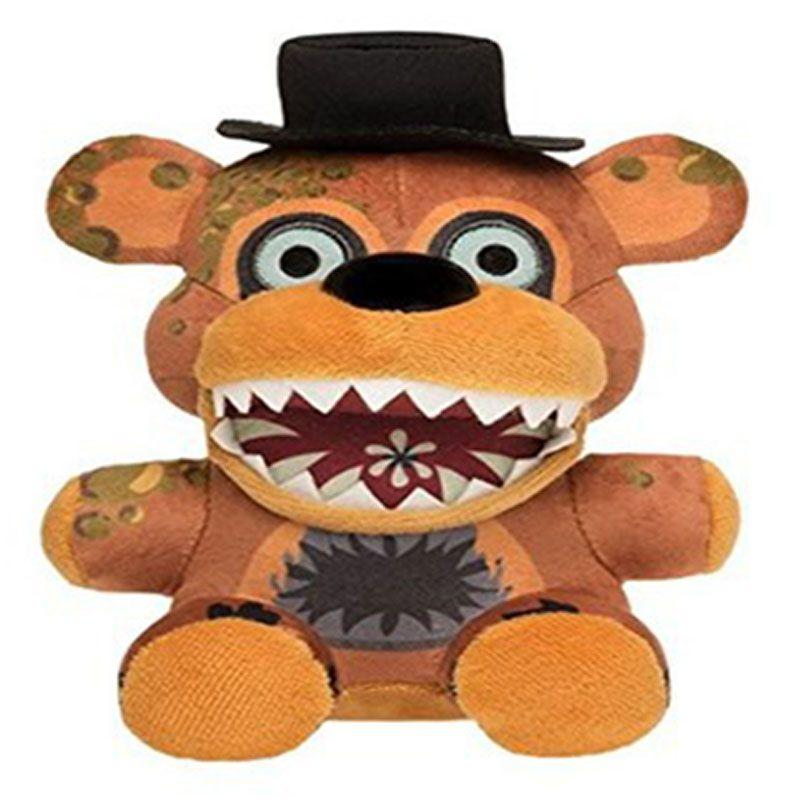 Five Fnaf Nights At Freddys Plush Toy Stuffed Animal Chica Bonny Foxy Fans Gift