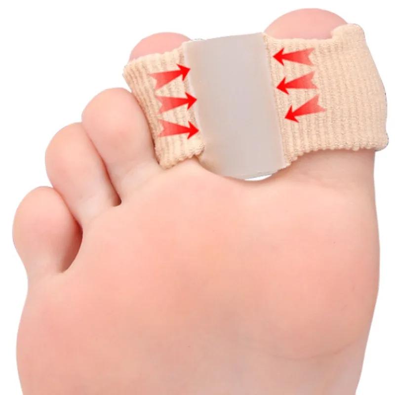 1 шт. Силиконовый разделитель пальцев ног, сепаратор, корректор вальгусной деформации большого пальца стопы, инструмент для ухода за ногами